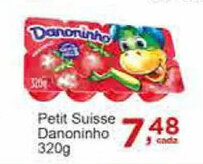 Rossi Supermercado Petit Suisse Danoninho 320g oferta