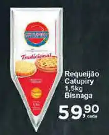 Rossi Supermercado Requeijao Catupiry Bisnaga oferta