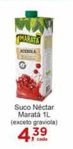 Rossi Supermercado Suco Nectar Marata 1L oferta