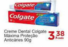 Rossi Supermercado Creme dental Colgate maxima Protecao Anticaries 90g oferta