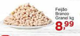 Rossi Supermercado Feijao Branco Granel 1kg oferta