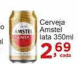 Rossi Supermercado Cerveja Amstel lata 350ml oferta