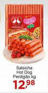 Rossi Supermercado Salsicha Hot Dog Perdigao 1kg oferta