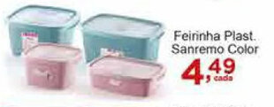 Feirinha Plastico Sanremo Color