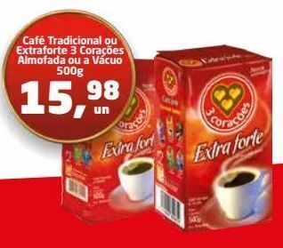 Tenda Atacado Café 3 corações 500g oferta