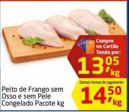 Tenda Atacado Peito de frango sem osso e sem pele kg oferta