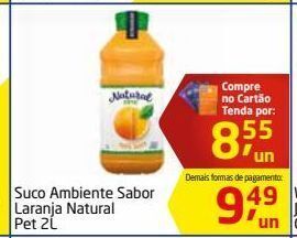 Tenda Atacado Suco ambiente natural one 2l oferta