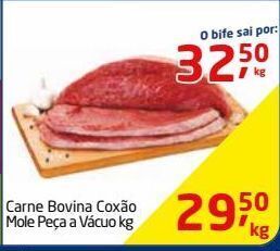 Tenda Atacado Carne bovina coxão mole kg oferta