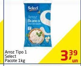 Tenda Atacado Arroz select kg oferta
