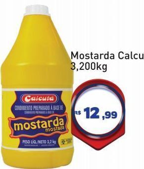 Tonin Superatacado Mostarda calcuta 3,200kg oferta