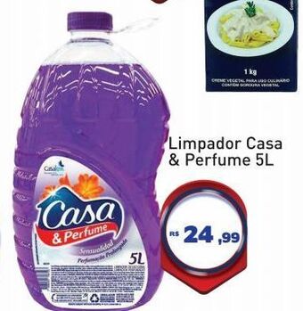 Limpador casa & perfume 5l