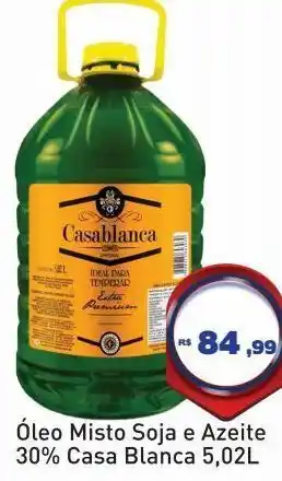 Tonin Superatacado Óleo misto soja e azeite 30% casa blanca 5,02l oferta