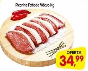 Picanha Fatiada vacuo 1kg