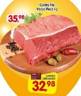 Cercadão Contra file vacuo peca 1kg oferta