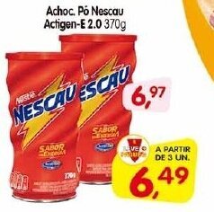 Cercadão Achoc. Po Nescau Actigen E 2.0 370g oferta