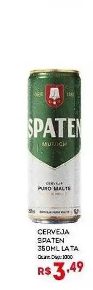 Bistek Supermercados Cerveja spaten oferta