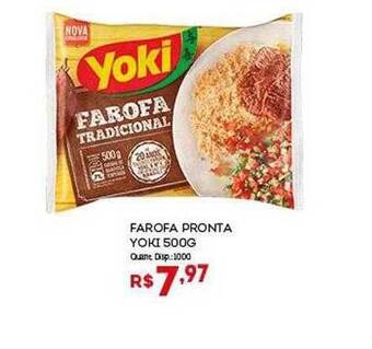 Bistek Supermercados Farofa pronta yoki oferta