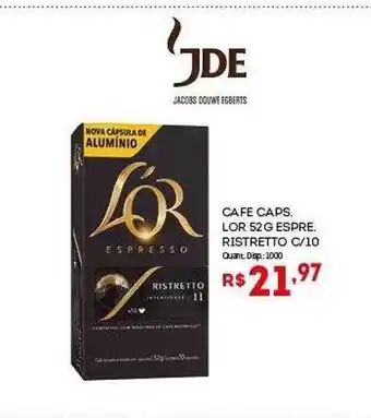 Bistek Supermercados Café caps lor espre ristretto oferta