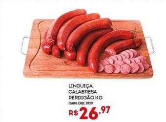 Bistek Supermercados Linguiça calabresa perdigão kg oferta