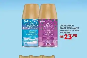 Odorizador glade auto nuv rf ed l