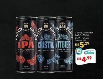 Bistek Supermercados Cerveja baden baden oferta