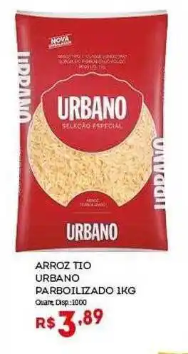 Bistek Supermercados Arroz tio urbano parboilizado oferta