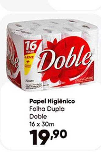 Zaffari Papel higiênico folha dupla doble oferta