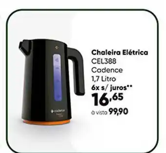 Zaffari Chaleira elétrica cel388 cadence oferta