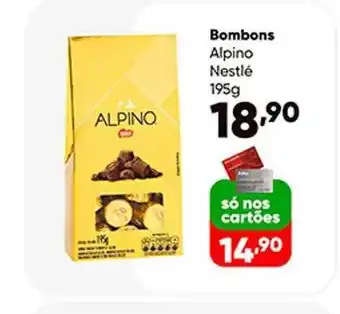 Zaffari Bombons alpino nestlé oferta