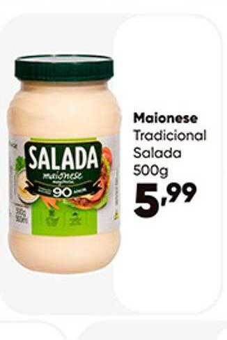 Zaffari Maionese tradicional salada oferta