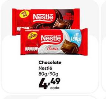 Zaffari Chocolate nestlé oferta