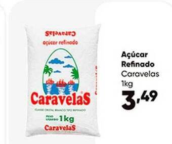 Zaffari Açúcar refinado caravelas oferta