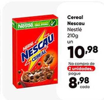 Zaffari Cereal nescau nestlé oferta