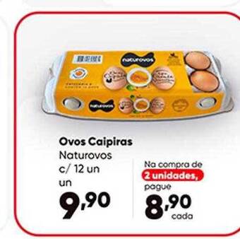 Zaffari Ovos caipiras naturovos oferta