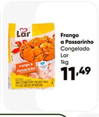 Frango a passarinho congelado lar