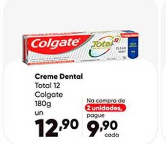 Creme dental total 12 colgate
