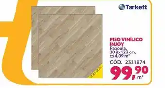 Piso ivnílico injoy tarkett