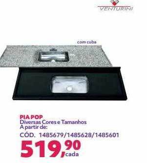 Telhanorte Pia pop venturini oferta