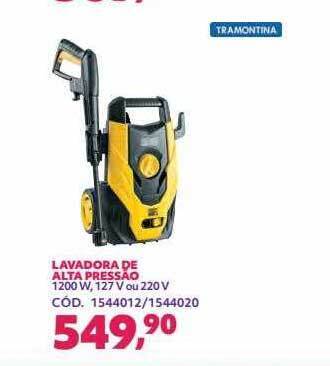 Telhanorte Tramontina lavadora de alta pressão oferta