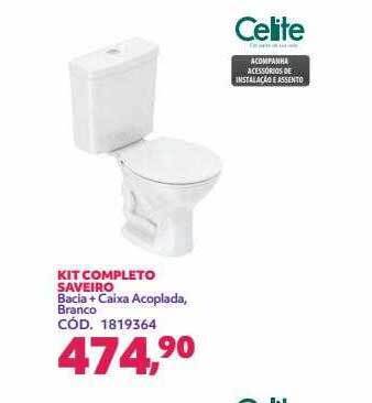 Telhanorte Kit completo saveiro celite oferta