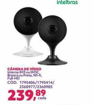 Telhanorte Câmera de vídeo intelbras oferta
