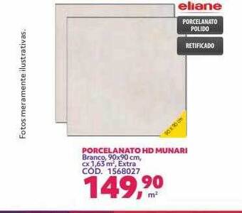 Telhanorte Porcelanato hd munari eliane oferta