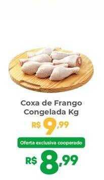 Coocerqui Coxa de frango congelada kg oferta