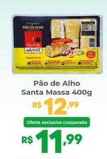 Coocerqui Pão de alho santa massa oferta