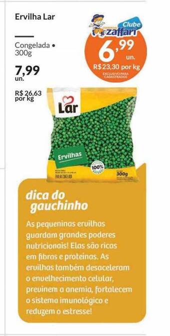 Zaffari Ervilha lar oferta