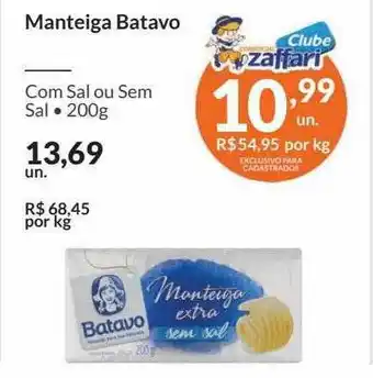 Zaffari Manteiga batavo oferta