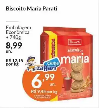 Biscoito maria parati