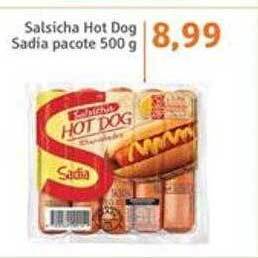 Sonda Salsicha hot dog sadia oferta