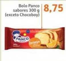 Bolo panco sabores