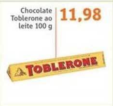 Sonda Chocolate toblerone ao leite oferta